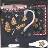 Easy Life GINGERBREAD díszdobozos mézeskalácsos bögre + kanál 35 cl 