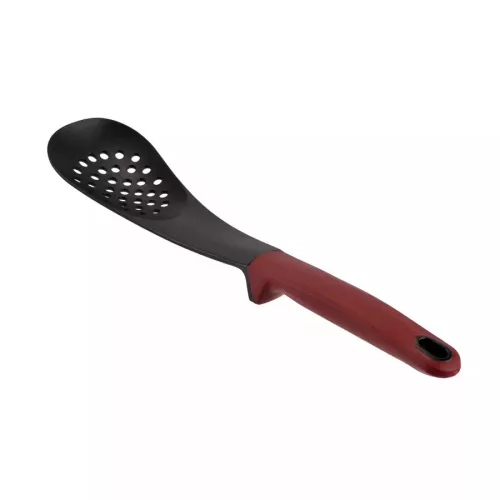 Tálalószett 6 részes + állvány bordó nyél, műanyag Perfect Home