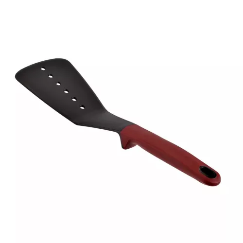 Tálalószett 6 részes + állvány bordó nyél, műanyag Perfect Home