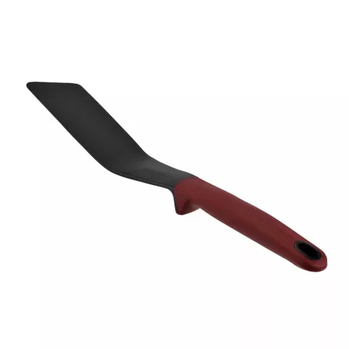 Tálalószett 6 részes + állvány bordó nyél, műanyag Perfect Home