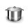 Perfect Home Rozsdamentes fazék 16 cm-es + üvegfedő (2,4 L-es)