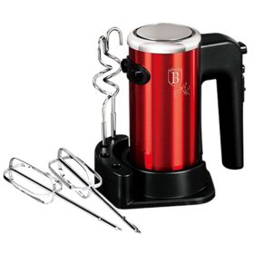   Berlinger Haus kézi mixer + állvány burgundy színben (BH-9367)