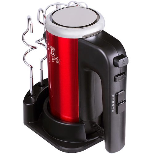Berlinger Haus kézi mixer + állvány burgundy színben (BH-9367)