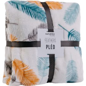 Feathers pléd 200x220 cm-es (260 gsm-es)