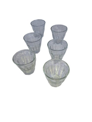 12 darabos Zerolex kávés üveg pohár (75 ml-es)