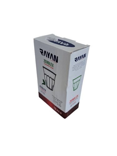 12 darabos Zerolex kávés üveg pohár (75 ml-es)