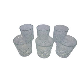 6 darabos Whisky-s üveg pohár (210 ml-es)