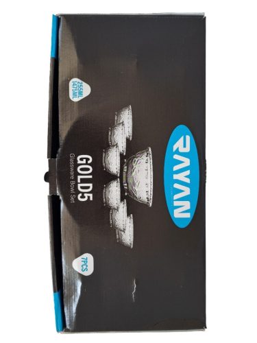  6+1 darabos üveg tál szett