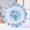  ONION 18 részes porcelán tányérkészlet - elegáns kék hagymás mintával