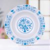  ONION 18 részes porcelán tányérkészlet - elegáns kék hagymás mintával