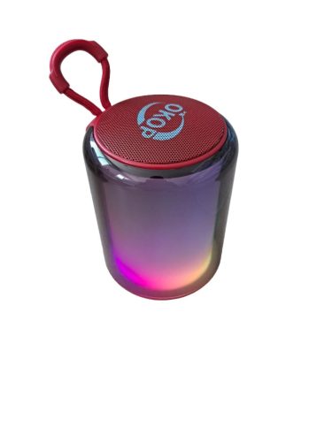 Hangszóró hordozható bluetooth (piros színben)