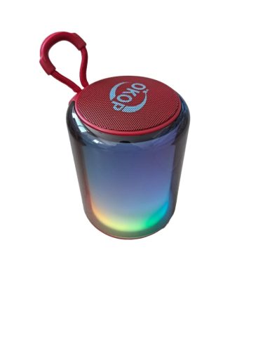 Hangszóró hordozható bluetooth (piros színben)