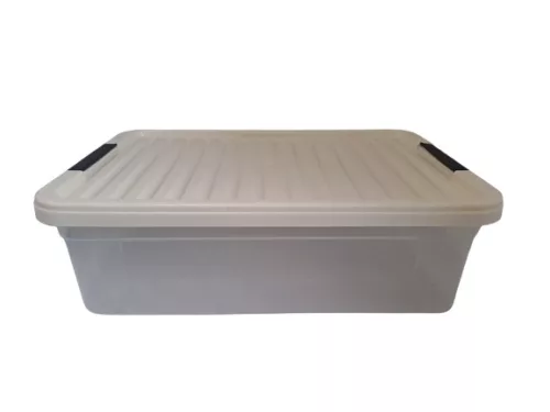 Fedeles Tároló doboz+tető 13 Literes fehér tetővel