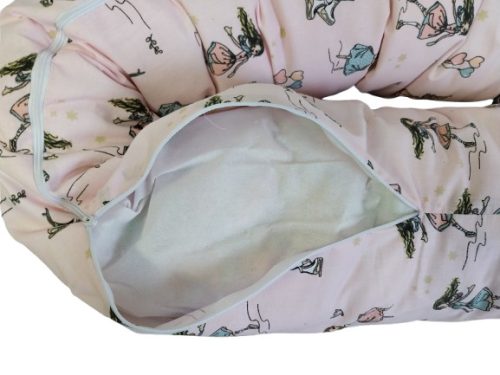 Szoptatós univerzális 170-es  párna rózsaszín 