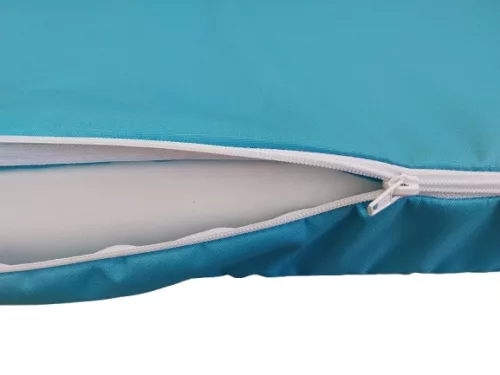 Raklap párna türkizkék 120x80x7