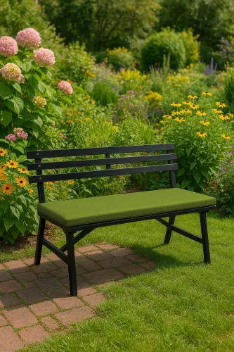 Pad párna 120x40x5 vízlepergető zöld