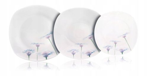 Blue Daisy Porcelán Étkészlet 18 részes