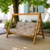 Hintaágy párna 130 cm 2 részes Bézs
