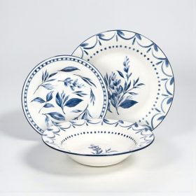 OLIMPIA NEW BLUE LOIRA porcelán étkészlet 18 db-os