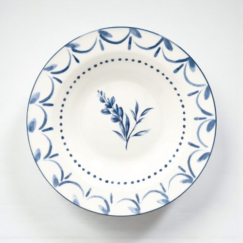 OLIMPIA NEW BLUE LOIRA porcelán étkészlet 18 db-os