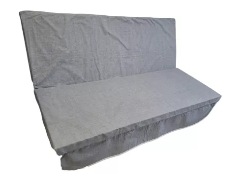 Hintaágy párnalap 170 cm 3 részes szürke színben