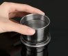 Összecsukható rozsdamentes pohár 150ml-es