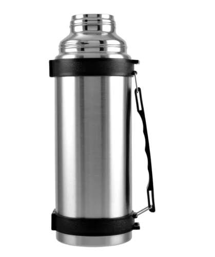 1,1 literes rozsdamentes turista termosz 2 pohárral