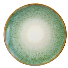 26cm-es Lapos tányér almazöld színben