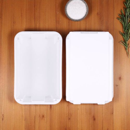 Húsos láda fehér 60x40x24cm