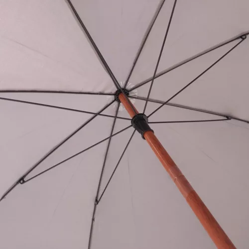 Kerti napernyő 220 cm sötétszürke színű