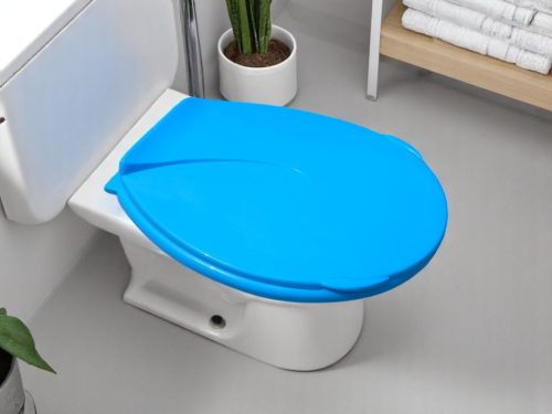 WC ülőke kék színű