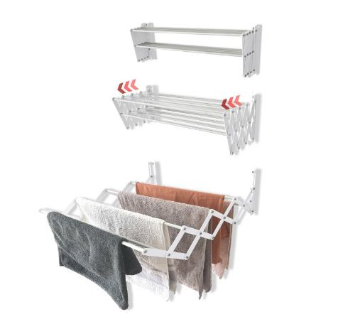 Falra szerelhető harmónika szárító 55 cm