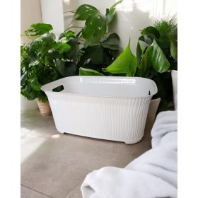 Ruhás kosár 25L 33,5X48,5X23 cm fehér