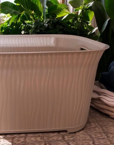 Ruhás kosár 25L 33,5X48,5X23 cm bézs