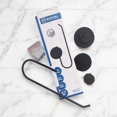 Papírtörlő tartó fekete