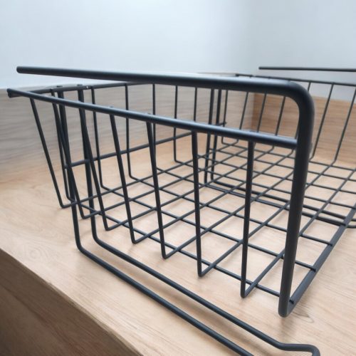 Akasztható edénytartó fekete