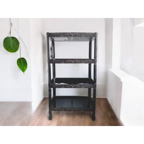 4 részes cipőtároló fekete