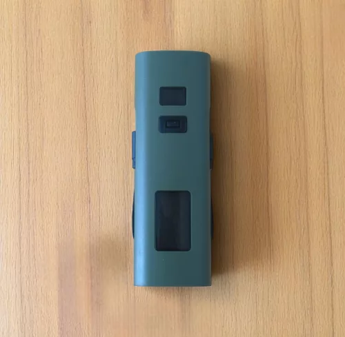 Bicikli lámpa és powerbank zöld