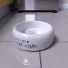 Kisállat etető tál 18 cm-es, 400 ml ─ Eat, sleep, play felirattal