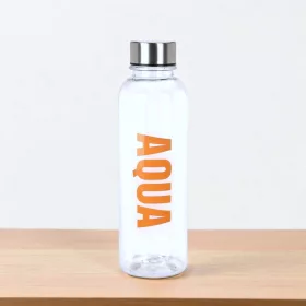   Excellent Houseware feliratos 'Aqua' kulacs 500ml - narancssárga színben