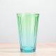 Ombre színes üvegpohár 470 ml - kék-zöld