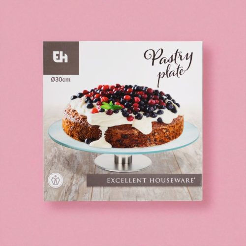 Lazy Susan forgatható tortatál 30 cm