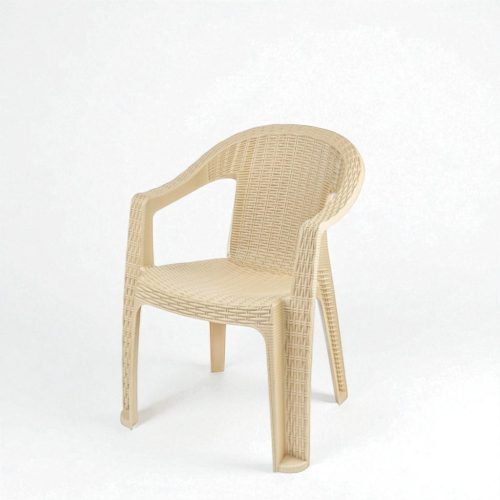 BEHRAM karfás szék - cappuccino színben