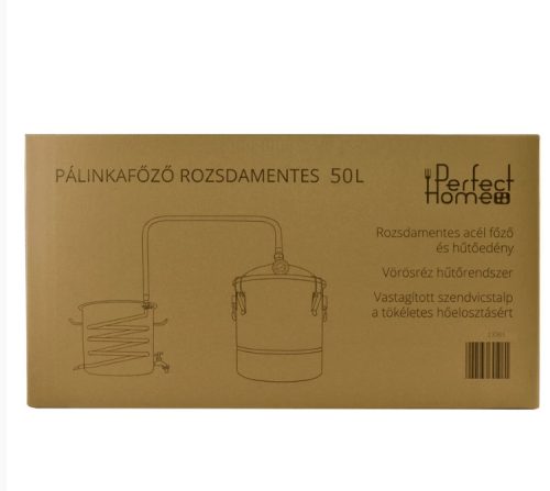 Pálinkafőző 50 literes inox Perfect Home