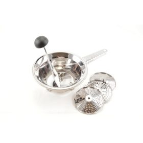   Hal- és paradicsompasszírozó 20 cm 3 betétes EMANUEL rozsdamentes