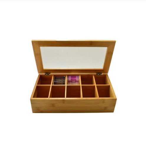 Teafilter tartó 10 rekeszes  20*36 cm Perfect Home