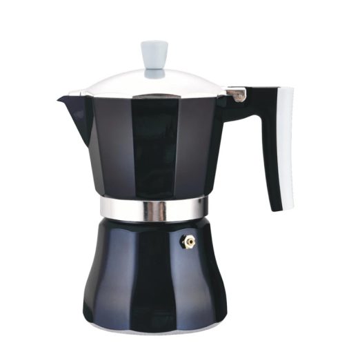 Kotyogós kávéfőző 3 személyes alumínium indukciós Azzurro sötétkék Perfect Home