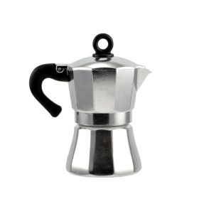   Kotyogós Kávéfőző 3 személyes fényes alumínium Perfect Home