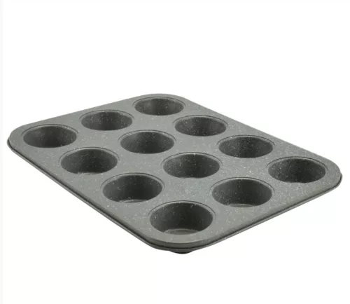 Muffinsütő 12 db-os tapadásmentes bevonattal márványos Perfect Home