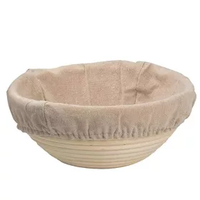   Szakajtó / kenyér kelesztőtál kerek 25*8 cm rattan Perfect Home